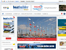 Tablet Screenshot of boatbuilderturkiye.com